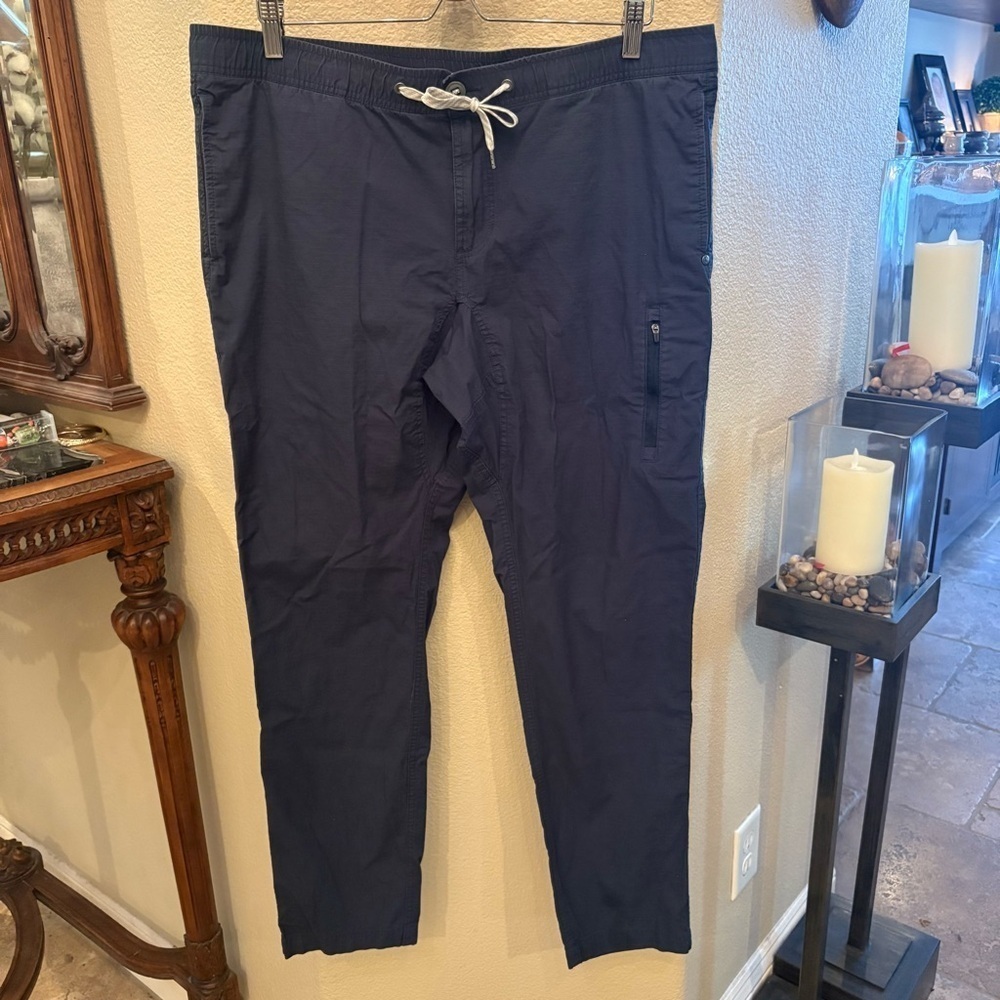 VUORI Men Blue Ripstop Pants Size XXL